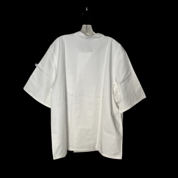 CHEFWEAR White Chefs Coat Jacket Short Sleeve Lot of 3 Size XL - Picture 2 of 12